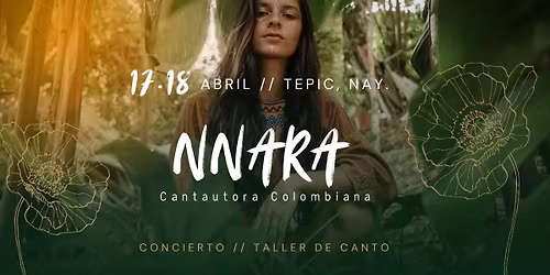Nnara en Tepic Concierto & Taller