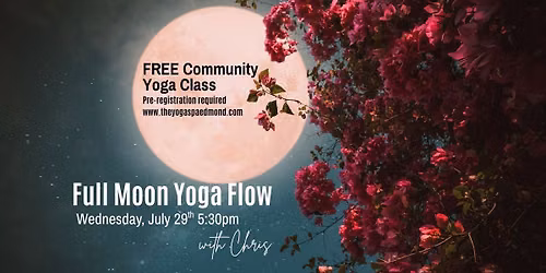 Full Moon Yoga Flow - A FREE Community Class