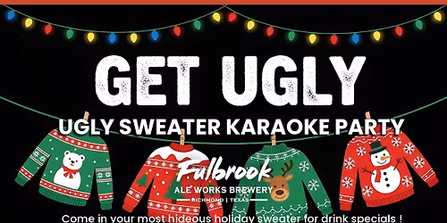 Ugly Sweater Karaoke Party