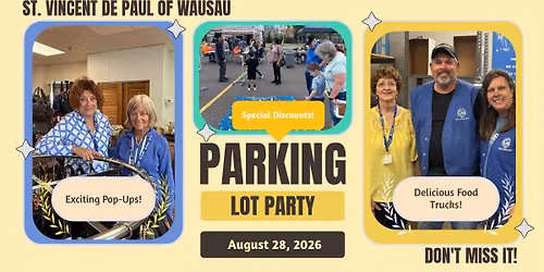 St. Vincent de Paul Parking Lot Party