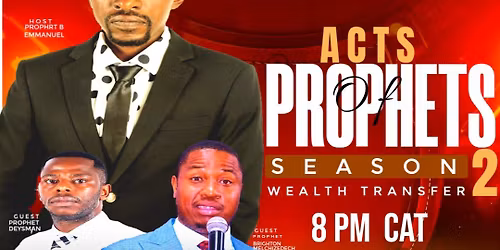 ACTS OF PROPHETS SEASON 2