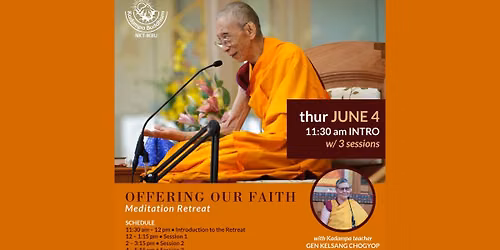 \u2018Offering Our Faith' Meditation Retreat