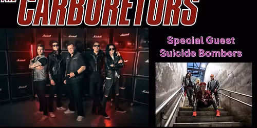 THE CARBURETORS & Suicide Bombers \/\/ Verket Scene