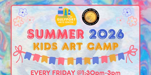 KIDS ART CAMP - Creating Art with Music (REGISTRATION CURRENTLY CLOSED)