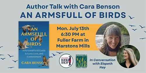 Cara Benson in Conversation with Elspeth Hay: An Armsfull of Birds