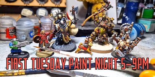 First Tuesday Paint Night! 