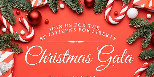 6th Annual SD Citizens for Liberty Christmas Gala & Fundraiser