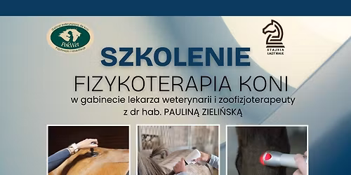 FIZYKOTERAPIA KONI w gabinecie lekarza weterynarii i zoofizjoterapeuty z dr hab. Paulin\u0105 Zieli\u0144sk\u0105