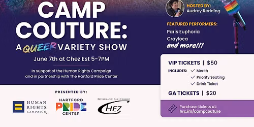Camp Couture \u2728 Presented By The Hartford Pride Center