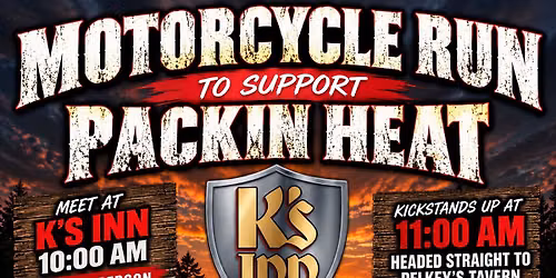 Motorcycle Run to Support Packin Heat