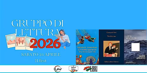 GRUPPO DI LETTURA 2026: IL FEST!