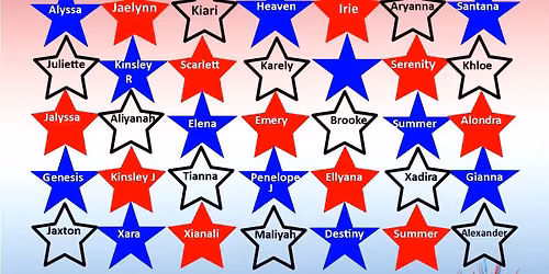 Enchanting Miss Red, White & Blue Pageant