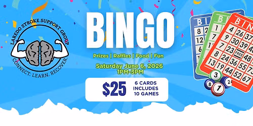 Laredo Stroke Support Group Annual BINGO