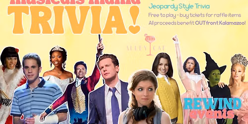 Musicals Mania Trivia benefiting OUTfront for Pride Month! at Alley Cat