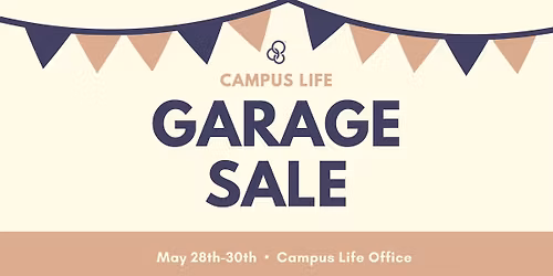 Campus Life Garage Sale