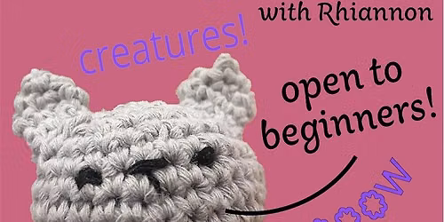 Amigurumi Crochet (make a cat!) 2 part class
