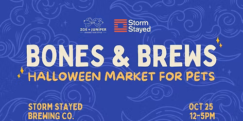 Bones & Brews Halloween Market for Pets