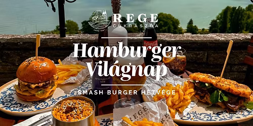 HAMBURGER VIL\u00c1GNAP \ud83c\udf54 \/\/ Smash burger h\u00e9tv\u00e9ge