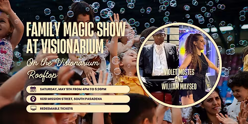 \u2728 Kids Magic Show on the Visionarium Rooftop \u2728