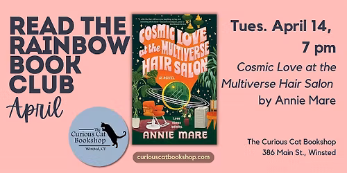 April Read the Rainbow Book Club: Cosmic Love at the Multiverse Hair Salon
