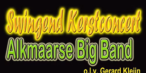 Swingend Kerstconcert theater De Beun