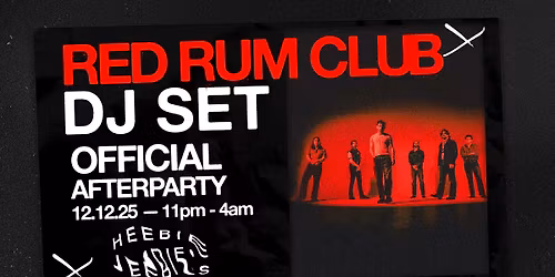 RED RUM CLUB - OFFICIAL AFTERSHOW