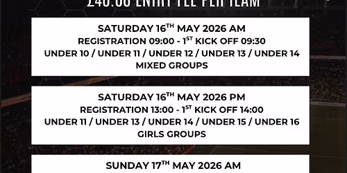 Isleham Utd Youth FC 2026 5 aside Tournament