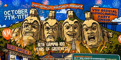 COMING HOME AGAIN (OFFICIAL VSU HOMECOMING LINEUP)