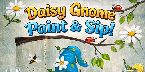 Daisy Gnome Paint & Sip At Crazy Train Food Truck Park & Bar
