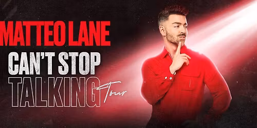 Matteo Lane at Plaza Theatre - Palm Springs