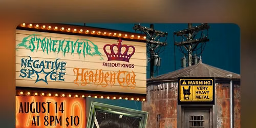 STONEHAVEN, NEGATIVE SPACE, HEATHEN GOD, FALL OUT KINGS