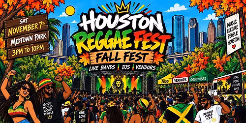Houston Reggae Fall Fest Vendor Registration