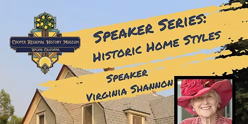 Cooper Museum Speaker Series: Historic Home Styles