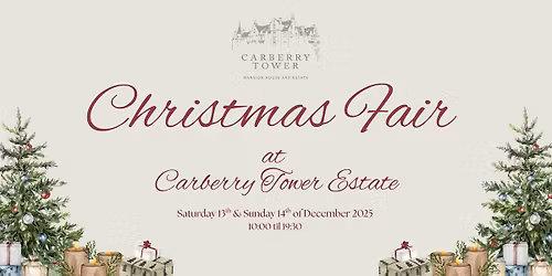 Christmas Fair at Carberry Tower!