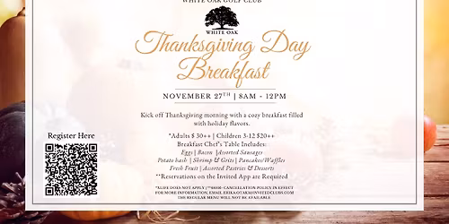 Thanksgiving Breakfast