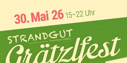 Strandgut GR\u00c4TZLFEST