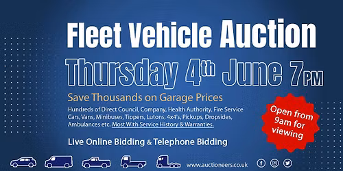 Live Car, Van & 4x4 Auction