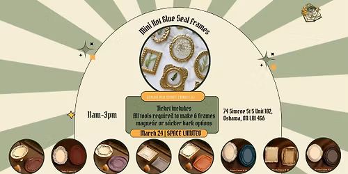 Mini Hot Glue Seal Frames