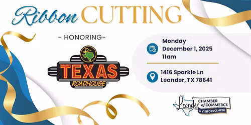 Ribbon Cutting: Texas Roadhouse