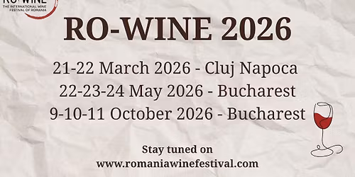 RO-Wine Bucure\u0219ti - Edi\u021bia de Toamn\u0103 2026