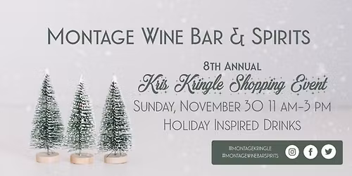 Montage's 8th Annual Kris Kringle Shopping Event