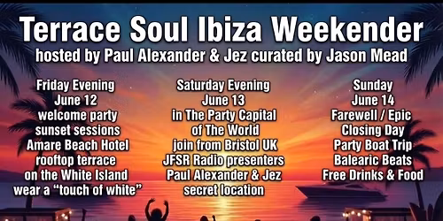 Terrace Soul  Weekender in Ibiza 