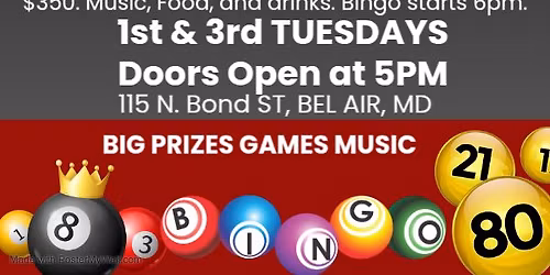 Bingo Night at American Legion Post 55