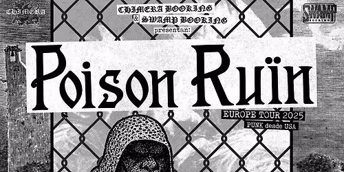 POISON RU\u00cfN + NAGASAKI SUNRISE + PARIAH EN GRANADA