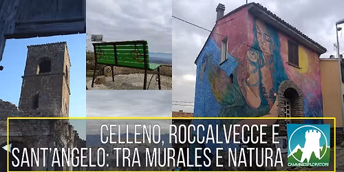 Celleno, Roccalvecce e Sant\u2019Angelo: Tra Murales e Natura