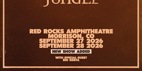 Jungle Morrison Tickets