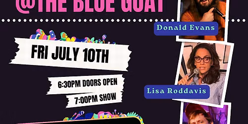 Comedy Night @ The Blue Goat - Maitland, Fl