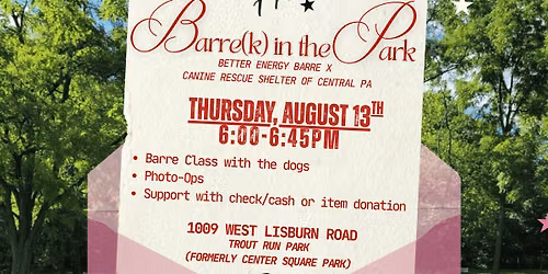 Barre(k) in the Park