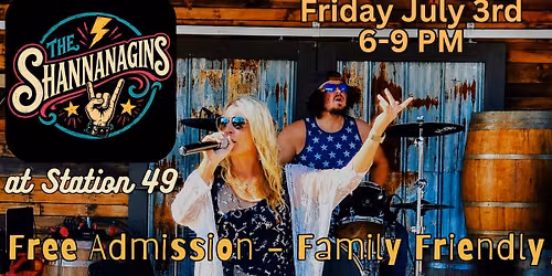 The Shannanagins at Station 49 - Free Live Music