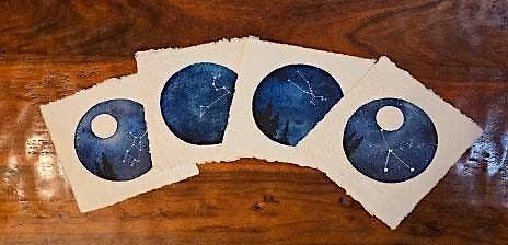 Starstruck: Painting Constellations in Watercolor